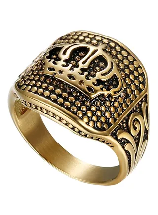 Titanium Signet Ring 