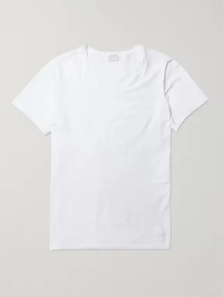 Superior Mercerised Cotton-Blend T-Shirt