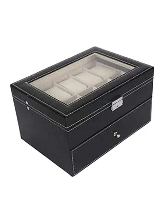 Leather Watch Organizer 