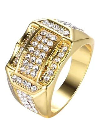 Rhinestone Studded Ring 