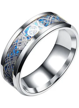 Dragon Embossed Ring 