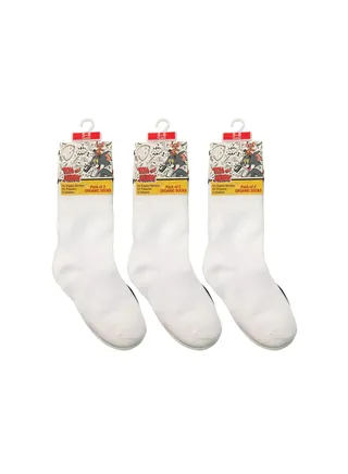 Tom & Jerry Tom & Jerry Sock - Solid - 5-8Y - (Pairof 6), Set of 1 