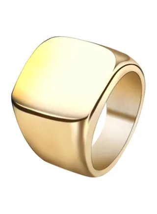 Smooth Steel Titanium Ring 