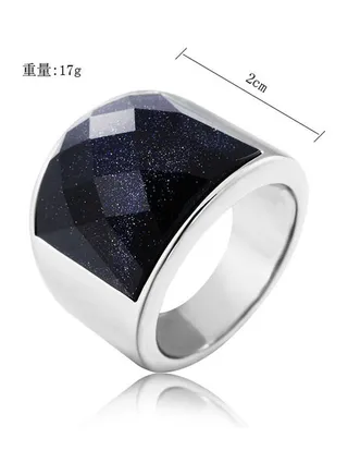 Onyx Auger Stylish Ring 