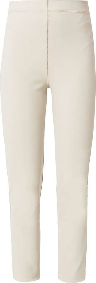 High Waist Slim Cut Trousers