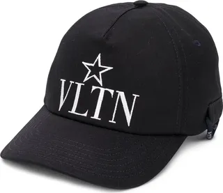 VLTN STAR print baseball cap