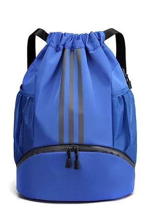 Drawstring Backpack Bag Gym Sack String Men Women Basketball Bundle Pocket Student School Football Storage Large Capacity Fitness 