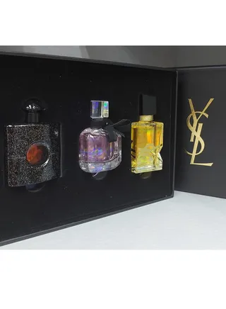 A box of Eau Saint Laurent of the most beautiful Eau Saint Laurent perfumes for occasions and gifts 