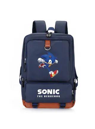 New Cartoon Anime Sonic Backpack 