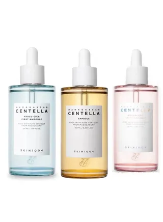 Madagascar Centella Ampoule 100ml, Hyalu-CICA First Ampoule  100ml  Soothing Hydration Dry Skin, Madagascar Centella Poremizing Fresh Ampoule 