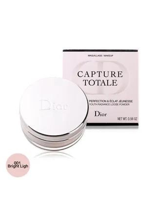 Dior Capture Total Perfection Youth Radiance Loose Powder 16g 001 Bright Light 