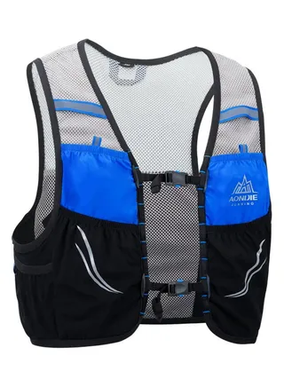 Outdoor Running Vest Mesh Breathable Hydration Rucksack Bag for Cycling Marathon Racing Climbing 42*1*34cm 