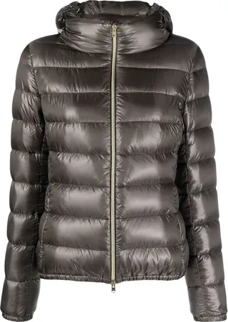 High-Shine Puffer Jacket