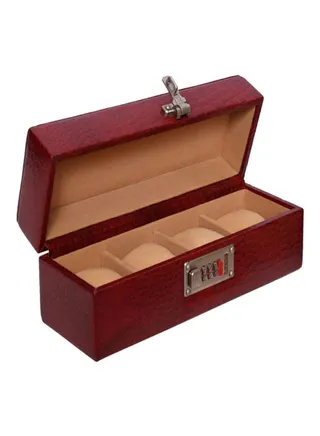 unisex Leather Watches Box 