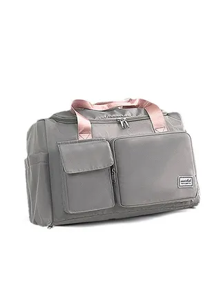 Sports Gym Bag Duffel Bag with Shoe Compartment Weekender Travel Bag for Women 