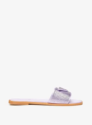 Womens Embellished Slip On Sandals Ramadan Collection