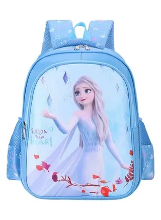 Schoolbags, primary school students, girls, kindergarten girls, lightweight children‘s backpacks for grades (Sky blue ) 