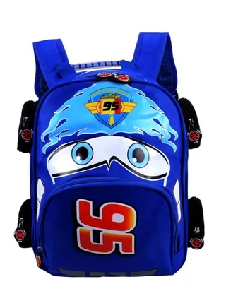Cars 3 Printed Backpack Blue/Red/White 