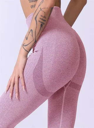 Women's Seamless High Waist Tight Yoga Pants 