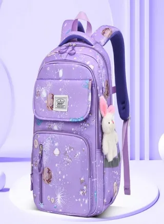 Purple Backpack For Teen Girls Travel School Backpack For Girls Middle School Large Bookbag 
