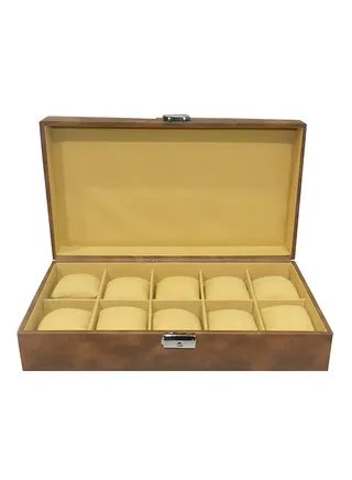unisex 10-Piece Watch Organizer 