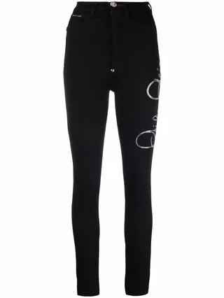 Super High-Waist Jeggings