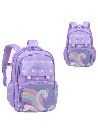 Backpack School Bags, Large Capacity Bookbag, Secondary School Students Backpack, Anti Theft Outdoor Daypack 