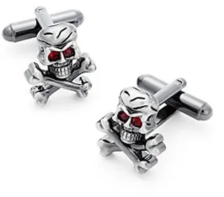 Link Up Skull and Crossbones Cufflinks