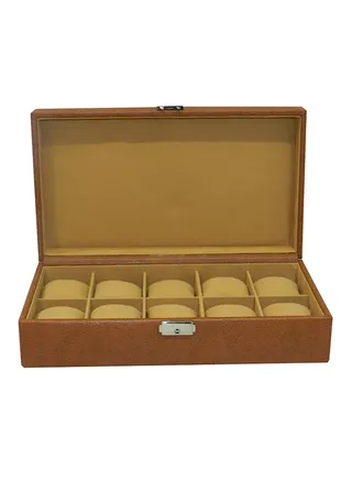 unisex 10-Grid Watch Organizer 