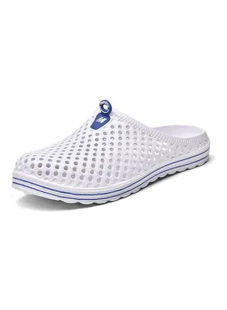 Comfortable Outdoor Anti-Slip Sandal White/Blue 