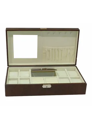 unisex 8-Grid Watch Organizer 
