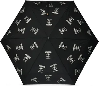 Moschino Question Mark Logo-Printed Umbrella