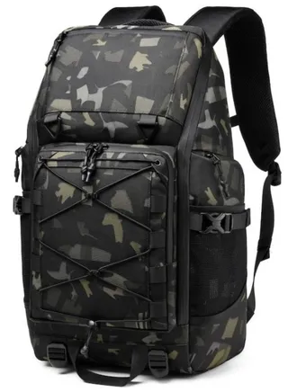 OZUKO Casual Multifunctional Backpack Large Capacity 30L Waterproof Unisex Backpack Can Fit 15.6 Inch Laptop All in 1 for Camping, Work, School, Travel, Flying, Hiking Fitness Backpack 53*16*33cm 