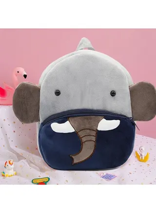 Soft Plush Animal Toddler Backpack for Boys and Girls Mini Travel Bag for Kids Aged 1 6 Years Ideal for Preschool and Kindergarten Perfect Gift for Baby 