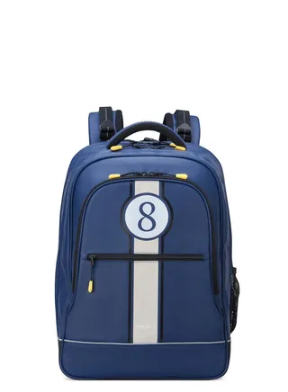 Delsey BTS 2023 2 Compartment Backpack - 15.6" Blue Printing - 00338962112 