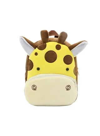 Soft Plush Animal Toddler Backpack for Boys and Girls Mini Travel Bag for Kids Aged 1 6 Years Ideal for Preschool and Kindergarten Perfect Gift for Baby 