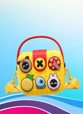Creative DIY Portable Waterproof Environment Friendly Children Shoulder Bag 