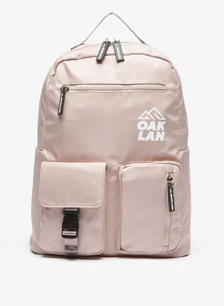 Girls Oaklan Printed Backpack With Zip Closure 