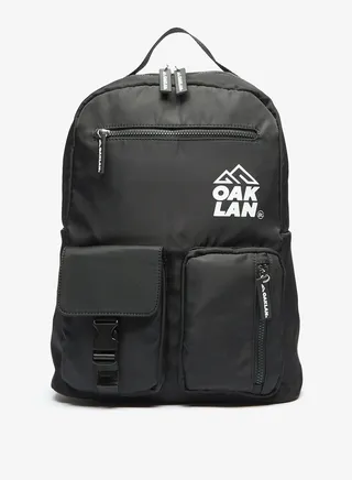 Boys Oaklan Printed Backpack With Zip Closure 