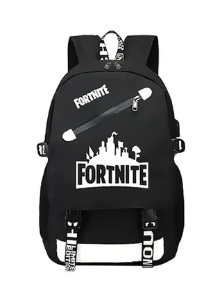 Fortnite Designed Backpack Black/White 