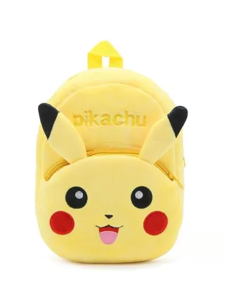 Pikachu Design Zipper Backpack 