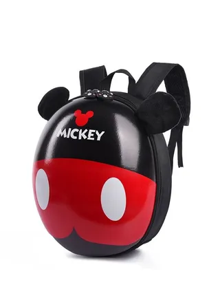 Mickey Cartoon Eggshell Small Backpack Large Capacity Children's Mini Travel Bag 