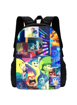 Inside Out 2 Backpacks Anime Kids backpack  Lightweight Backpacks  Students Casual Backpack 