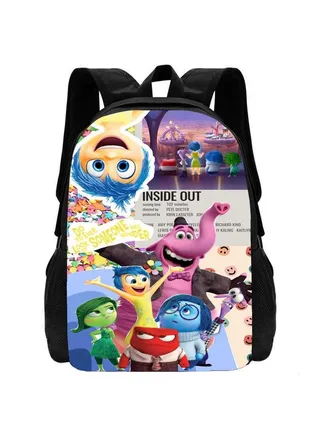 Inside Out 2 Backpacks Anime Kids backpack  Lightweight Backpacks  Students Casual Backpack 