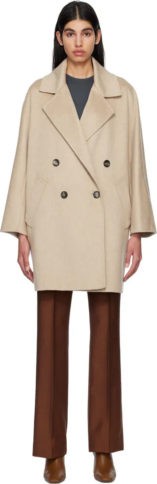 Max Mara Beige Quai Coat