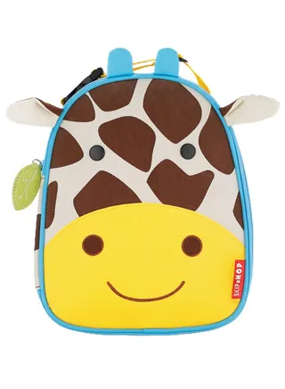 Giraffe Print Insulated Lunch Bag Multicolour 