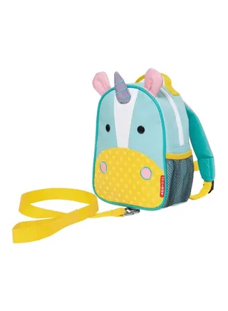 Zoo Kids Backpack Blue/Pink/Yellow 