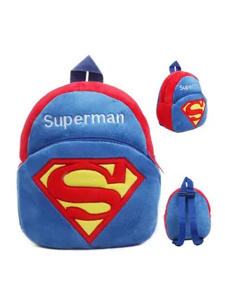 Casual School Backpack Blue/Yellow 