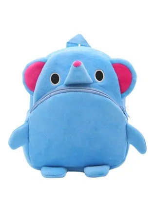 Cartoon Shape Kids Backpack Sky Blue 