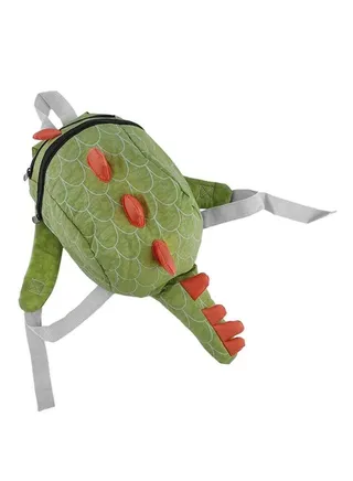 Dinosaur Shape Backpack Green 